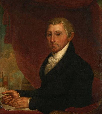 a portrait of James Monroe